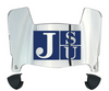 Jackson State Tigers Mini Football Helmet Visor Shield w/ Clips - PICK VISOR & LOGO COLOR