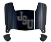 Jackson State Tigers Mini Football Helmet Visor Shield w/ Clips - PICK VISOR & LOGO COLOR