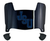 Jackson State Tigers Mini Football Helmet Visor Shield w/ Clips - PICK VISOR & LOGO COLOR