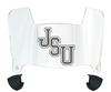 Jackson State Tigers Mini Football Helmet Visor Shield w/ Clips - PICK VISOR & LOGO COLOR