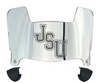 Jackson State Tigers Mini Football Helmet Visor Shield w/ Clips - PICK VISOR & LOGO COLOR