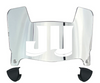 Jacksonville Dolphins Mini Football Helmet Visor Shield w/ Clips - PICK VISOR & LOGO COLOR