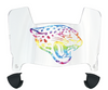 Jacksonville Jaguars Limited Edition Mini Football Helmet Visor Shield w/ Clips - PICK VISOR & LOGO COLOR