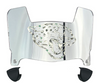 Jacksonville Jaguars Limited Edition Mini Football Helmet Visor Shield w/ Clips - PICK VISOR & LOGO COLOR