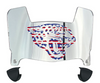Jacksonville Jaguars Limited Edition Mini Football Helmet Visor Shield w/ Clips - PICK VISOR & LOGO COLOR