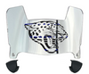 Jacksonville Jaguars Limited Edition Mini Football Helmet Visor Shield w/ Clips - PICK VISOR & LOGO COLOR