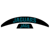 Jacksonville Jaguars MIDI Mid Size SpeedFlex Football Helmet Front & Back Bumper Decal Set - Pick Color