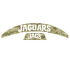 Jacksonville Jaguars MIDI Mid Size SpeedFlex Football Helmet Front & Back Bumper Decal Set - Pick Color
