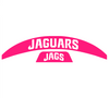 Jacksonville Jaguars MIDI Mid Size SpeedFlex Football Helmet Front & Back Bumper Decal Set - Pick Color