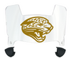 Jacksonville Jaguars Retro Throwback Mini Football Helmet Visor Shield w/ Clips - PICK VISOR & LOGO COLOR
