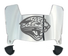 Jacksonville Jaguars Retro Throwback Mini Football Helmet Visor Shield w/ Clips - PICK VISOR & LOGO COLOR