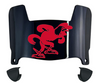 Jacksonville State Gamecocks Mini Football Helmet Visor Shield w/ Clips - PICK VISOR & LOGO COLOR