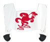 Jacksonville State Gamecocks Mini Football Helmet Visor Shield w/ Clips - PICK VISOR & LOGO COLOR