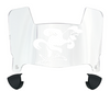 Jacksonville State Gamecocks Mini Football Helmet Visor Shield w/ Clips - PICK VISOR & LOGO COLOR