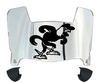Jacksonville State Gamecocks Mini Football Helmet Visor Shield w/ Clips - PICK VISOR & LOGO COLOR
