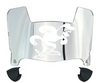 Jacksonville State Gamecocks Mini Football Helmet Visor Shield w/ Clips - PICK VISOR & LOGO COLOR