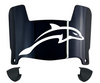 Jacksonville Dolphins Mini Football Helmet Visor Shield w/ Clips - PICK VISOR & LOGO COLOR