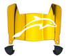 Jacksonville Dolphins Mini Football Helmet Visor Shield w/ Clips - PICK VISOR & LOGO COLOR