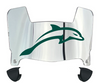 Jacksonville Dolphins Mini Football Helmet Visor Shield w/ Clips - PICK VISOR & LOGO COLOR