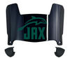 Jacksonville Dolphins Mini Football Helmet Visor Shield w/ Clips - PICK VISOR & LOGO COLOR