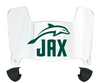 Jacksonville Dolphins Mini Football Helmet Visor Shield w/ Clips - PICK VISOR & LOGO COLOR
