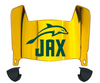 Jacksonville Dolphins Mini Football Helmet Visor Shield w/ Clips - PICK VISOR & LOGO COLOR