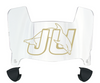 Jacksonville Dolphins Mini Football Helmet Visor Shield w/ Clips - PICK VISOR & LOGO COLOR