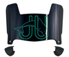 Jacksonville Dolphins Mini Football Helmet Visor Shield w/ Clips - PICK VISOR & LOGO COLOR
