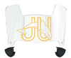 Jacksonville Dolphins Mini Football Helmet Visor Shield w/ Clips - PICK VISOR & LOGO COLOR