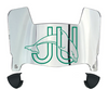Jacksonville Dolphins Mini Football Helmet Visor Shield w/ Clips - PICK VISOR & LOGO COLOR