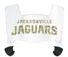 Jacksonville Jaguars Limited Edition Mini Football Helmet Visor Shield w/ Clips - PICK VISOR & LOGO COLOR