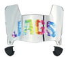 Jacksonville Jaguars Limited Edition Mini Football Helmet Visor Shield w/ Clips - PICK VISOR & LOGO COLOR