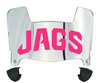 Jacksonville Jaguars Limited Edition Mini Football Helmet Visor Shield w/ Clips - PICK VISOR & LOGO COLOR