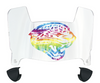 Jacksonville Jaguars Limited Edition Mini Football Helmet Visor Shield w/ Clips - PICK VISOR & LOGO COLOR