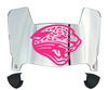 Jacksonville Jaguars Limited Edition Mini Football Helmet Visor Shield w/ Clips - PICK VISOR & LOGO COLOR