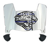 Jacksonville Jaguars Limited Edition Mini Football Helmet Visor Shield w/ Clips - PICK VISOR & LOGO COLOR