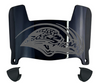 Jacksonville Jaguars Retro Throwback Mini Football Helmet Visor Shield w/ Clips - PICK VISOR & LOGO COLOR