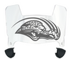 Jacksonville Jaguars Retro Throwback Mini Football Helmet Visor Shield w/ Clips - PICK VISOR & LOGO COLOR