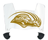 Jacksonville Jaguars Retro Throwback Mini Football Helmet Visor Shield w/ Clips - PICK VISOR & LOGO COLOR