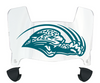 Jacksonville Jaguars Retro Throwback Mini Football Helmet Visor Shield w/ Clips - PICK VISOR & LOGO COLOR