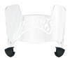 Jacksonville Jaguars Retro Throwback Mini Football Helmet Visor Shield w/ Clips - PICK VISOR & LOGO COLOR