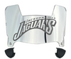 Jacksonville Jaguars Retro Throwback Mini Football Helmet Visor Shield w/ Clips - PICK VISOR & LOGO COLOR