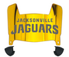 Jacksonville Jaguars Mini Football Helmet Visor Shield w/ Clips - PICK VISOR & LOGO COLOR