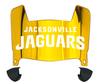 Jacksonville Jaguars Mini Football Helmet Visor Shield w/ Clips - PICK VISOR & LOGO COLOR