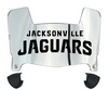 Jacksonville Jaguars Mini Football Helmet Visor Shield w/ Clips - PICK VISOR & LOGO COLOR