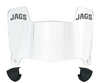 Jacksonville Jaguars Mini Football Helmet Visor Shield w/ Clips - PICK VISOR & LOGO COLOR