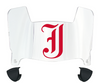Jacksonville State Gamecocks Mini Football Helmet Visor Shield w/ Clips - PICK VISOR & LOGO COLOR