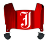 Jacksonville State Gamecocks Mini Football Helmet Visor Shield w/ Clips - PICK VISOR & LOGO COLOR