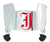 Jacksonville State Gamecocks Mini Football Helmet Visor Shield w/ Clips - PICK VISOR & LOGO COLOR