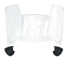 Jacksonville State Gamecocks Mini Football Helmet Visor Shield w/ Clips - PICK VISOR & LOGO COLOR